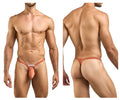 JUSTIN+SIMON Men's Underwear XSJBU02 Bulge Thongs Color Ochre