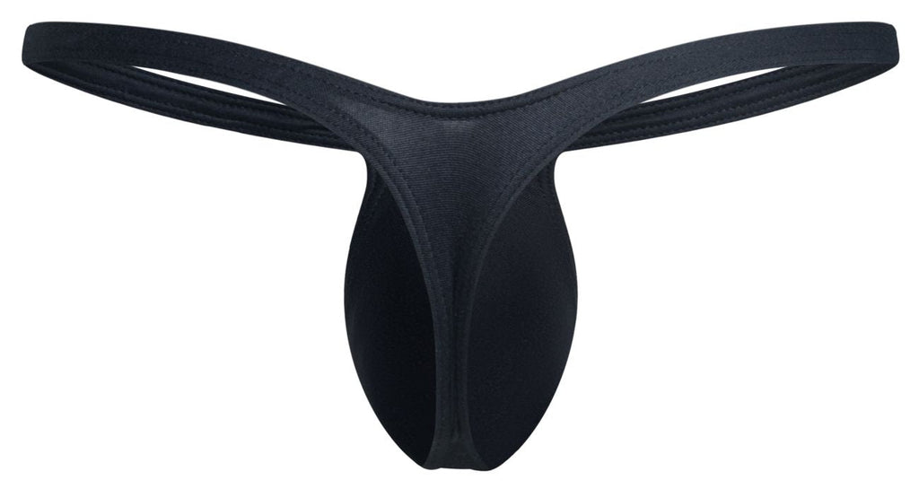 JUSTIN+SIMON Men's Underwear XSJBU02 Bulge Thongs Color Peach Black