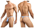 JUSTIN+SIMON Men's Underwear XSJBU02 Bulge Thongs Color Peach Blue
