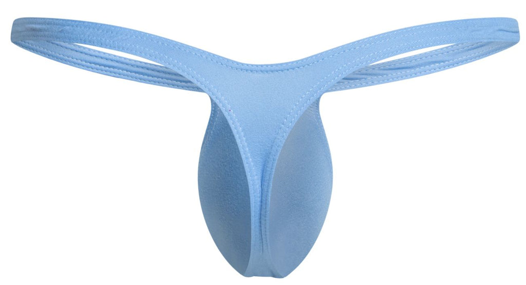 JUSTIN+SIMON Men's Underwear XSJBU02 Bulge Thongs Color Peach Blue