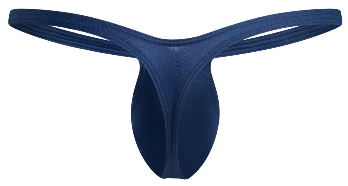 JUSTIN+SIMON Men's Underwear XSJBU02 Bulge Thongs Color Peach Navy
