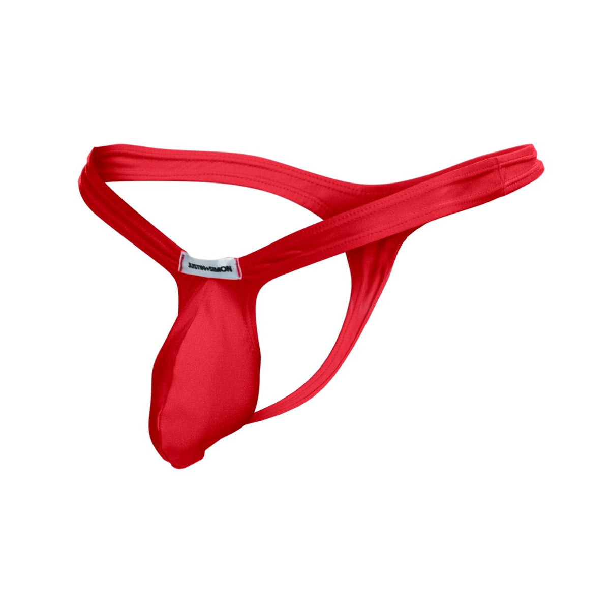 JUSTIN+SIMON Men's Underwear XSJBU02 Bulge Thongs Color Red