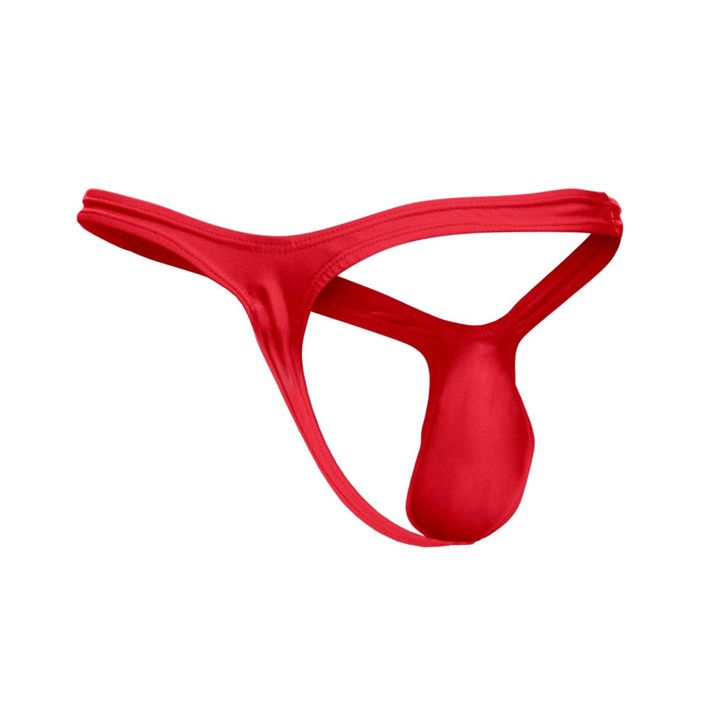 JUSTIN+SIMON Men's Underwear XSJBU02 Bulge Thongs Color Red