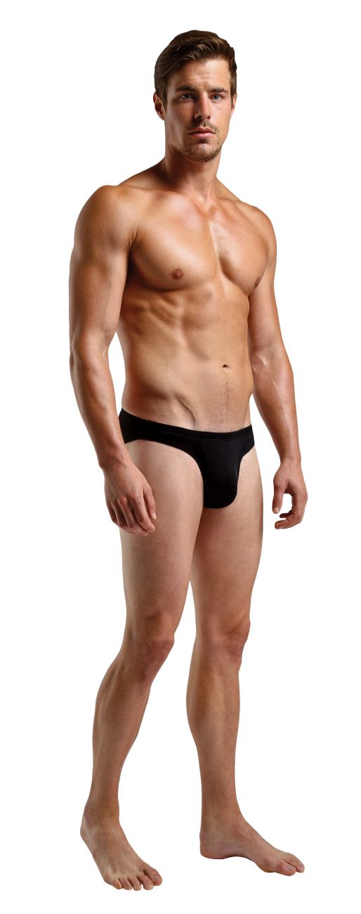 Magic Silk Men's Underwear 6606 Silk Briefs Color Black