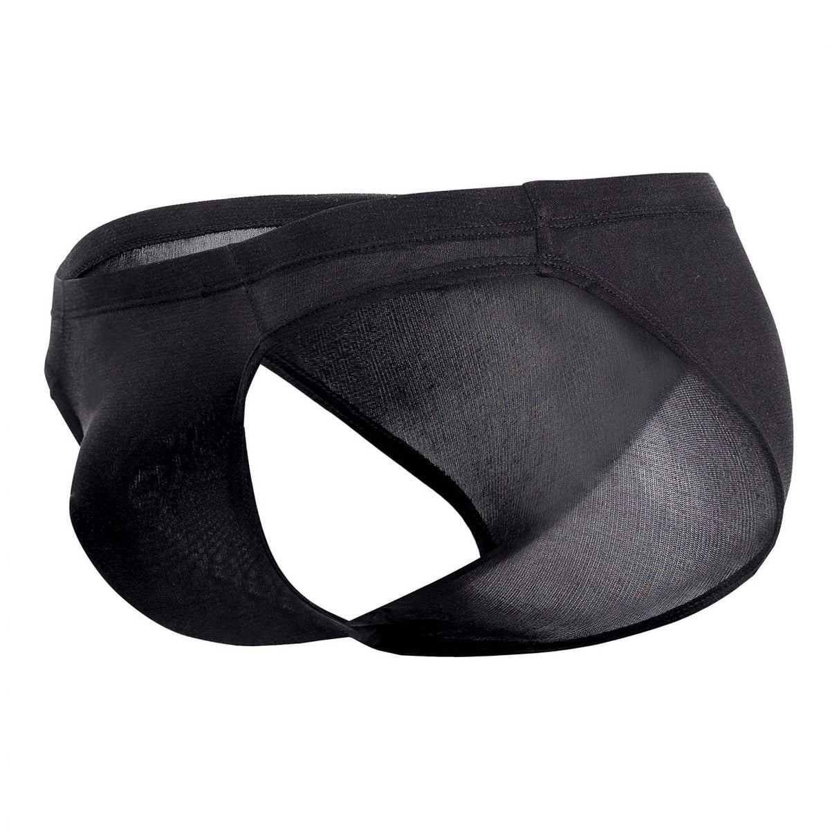 Magic Silk Men's Underwear 6606 Silk Briefs Color Black