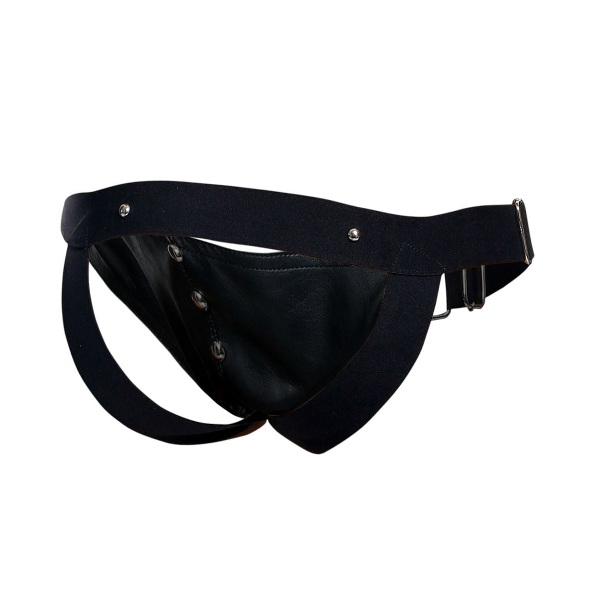 MaleBasics Men's Underwear DMBL01 DNGEON Cockring Jockstrap Color Black