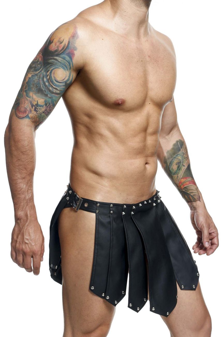 MaleBasics Men's Underwear DMBL10 DNGEON Roman Skirt Color Black