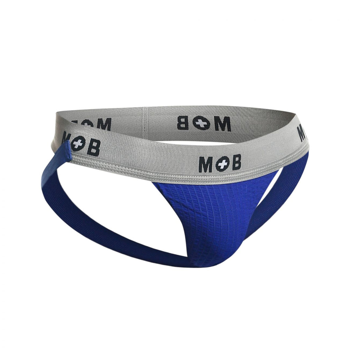 MaleBasics Men's Underwear MBL107 MOB Classic Fetish Jock 3 Inches Jockstrap Color Royal