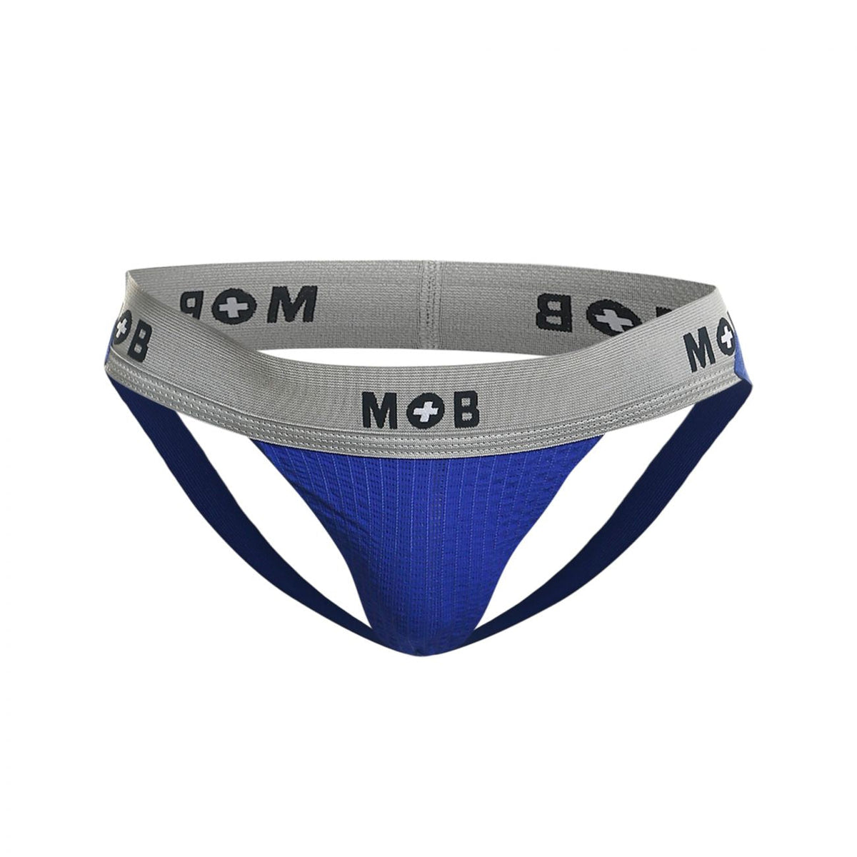 MaleBasics Men's Underwear MBL107 MOB Classic Fetish Jock 3 Inches Jockstrap Color Royal