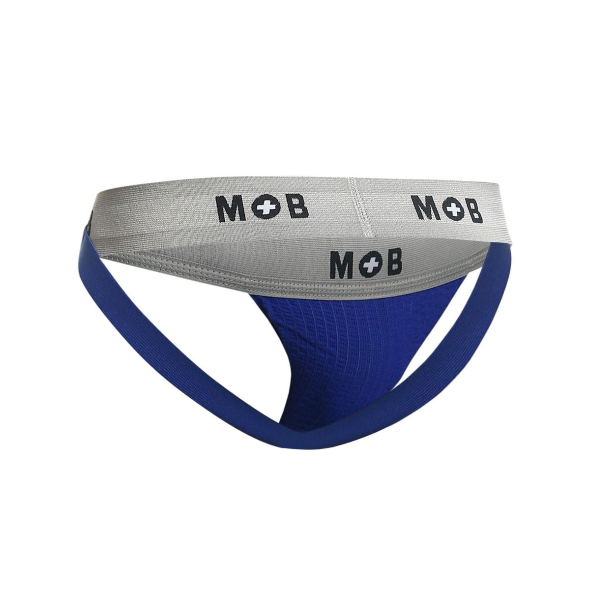 MaleBasics Men's Underwear MBL107 MOB Classic Fetish Jock 3 Inches Jockstrap Color Royal