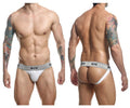 MaleBasics Men's Underwear MBL107 MOB Classic Fetish Jock 3 Inches Jockstrap Color White
