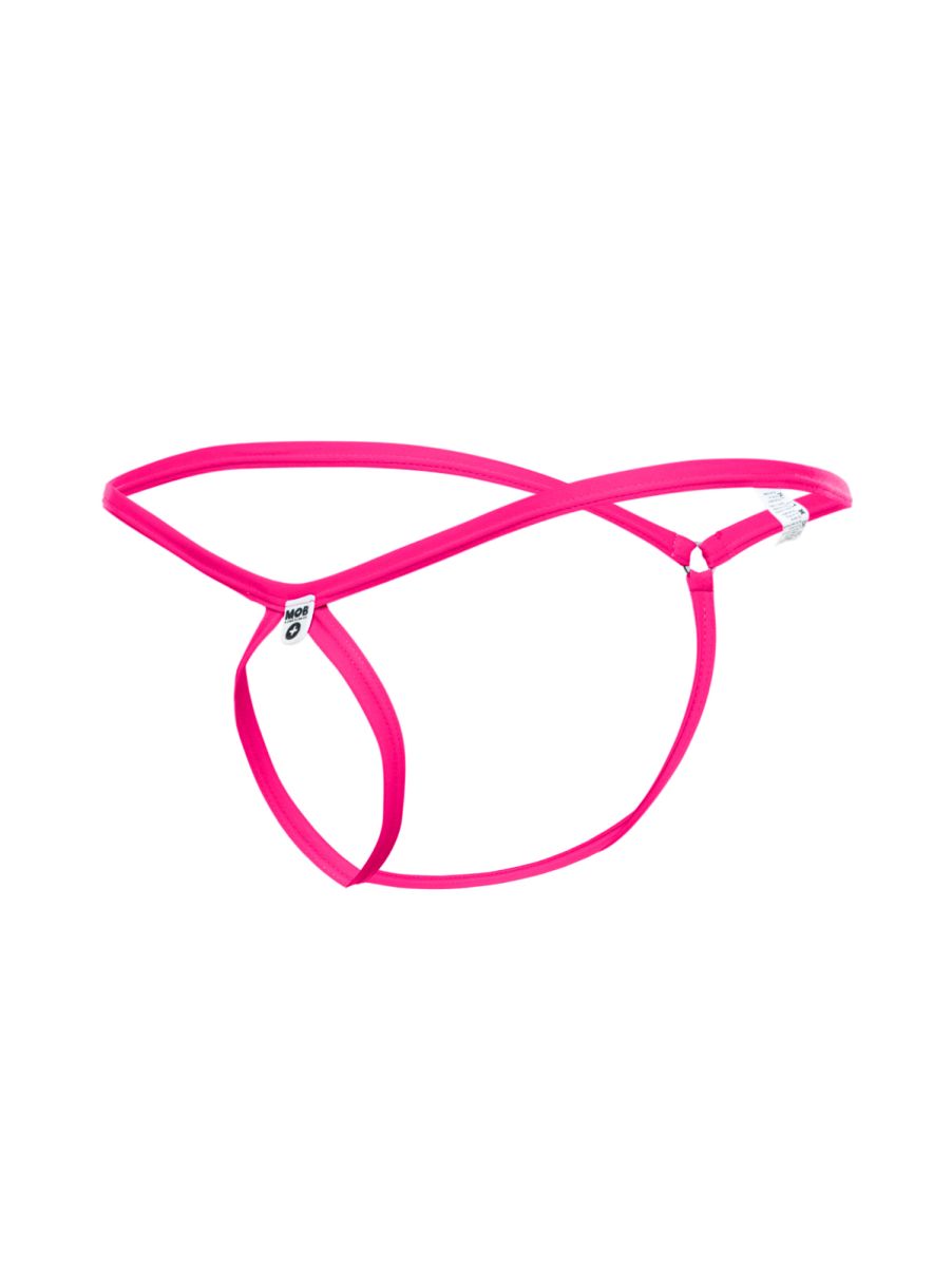 MaleBasics Men's Underwear MBL24 Tear Drop Thongs Color Hot Pink