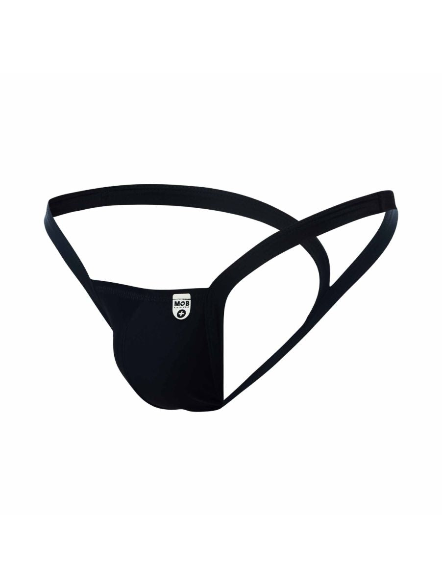 MaleBasics Men's Underwear MBL52 Y Buns Thongs Color Black