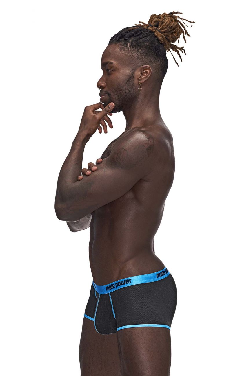 Male Power Men's Underwear 143-270 Casanova Uplift Mini Short Color Black