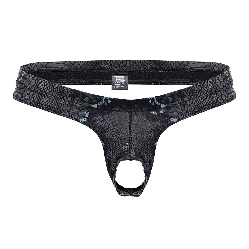 Male Power Men's Underwear 334-282 S-naked Power Sock Color Black-Blue