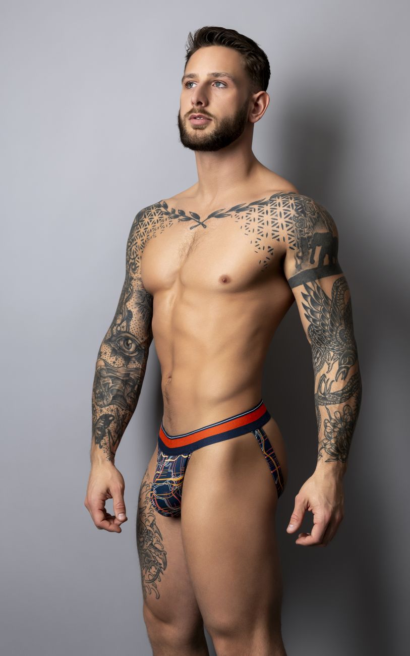 Male Power Men's Underwear 349-299 Soo Cumfy Jockstrap Color Navy