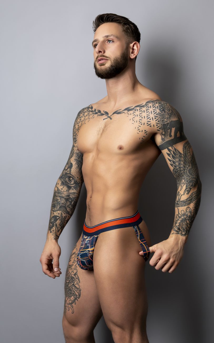 Male Power Men's Underwear 349-299 Soo Cumfy Jockstrap Color Navy