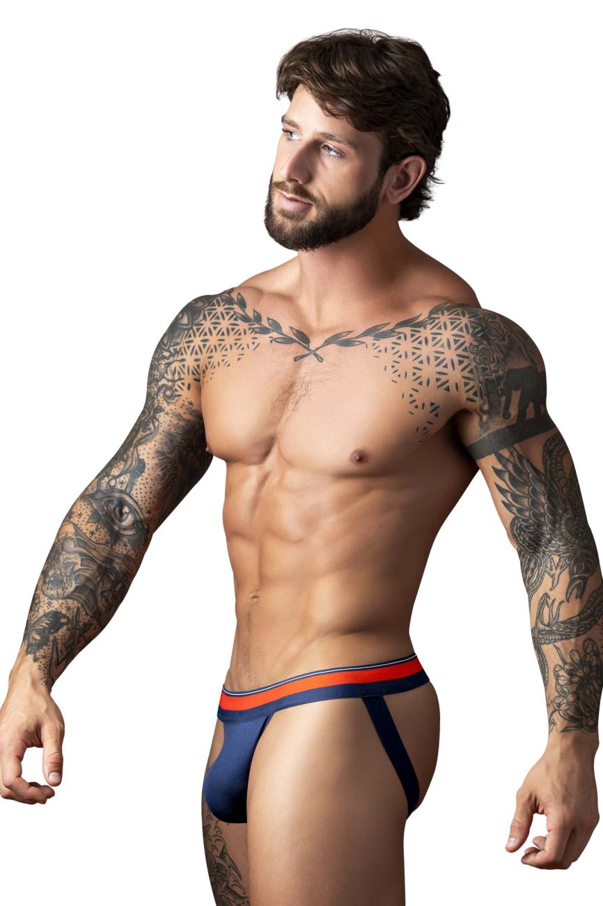 Male Power Men's Underwear 349-299 Soo Cumfy Jockstrap Color Navy