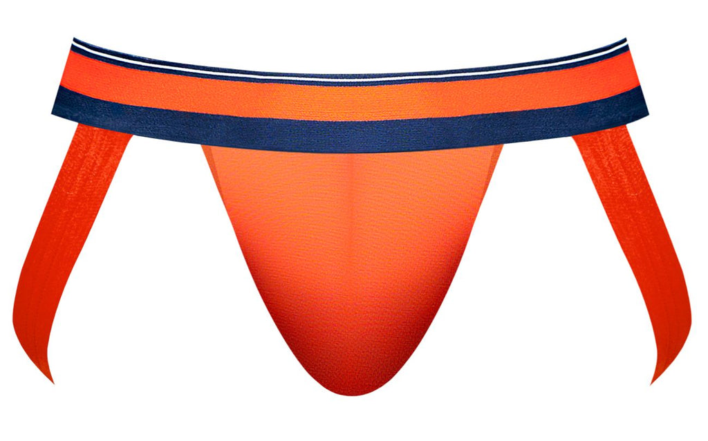 Male Power Men's Underwear 349-299 Soo Cumfy Jockstrap Color Orange