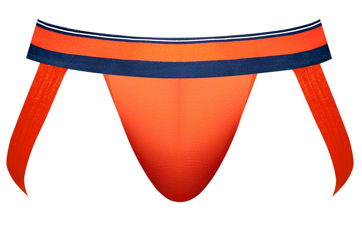 Male Power Men's Underwear 349-299 Soo Cumfy Jockstrap Color Orange