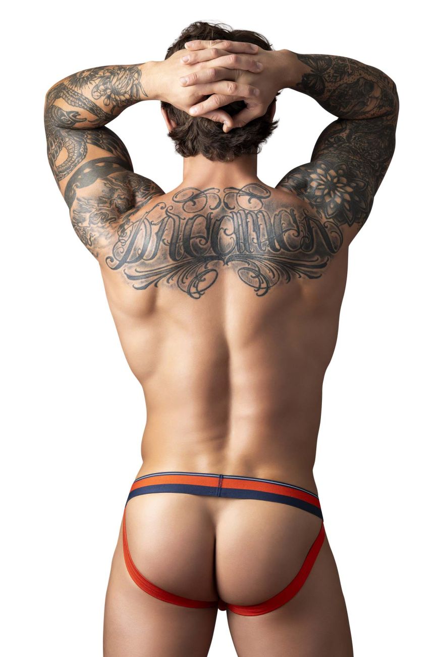 Male Power Men's Underwear 349-299 Soo Cumfy Jockstrap Color Orange