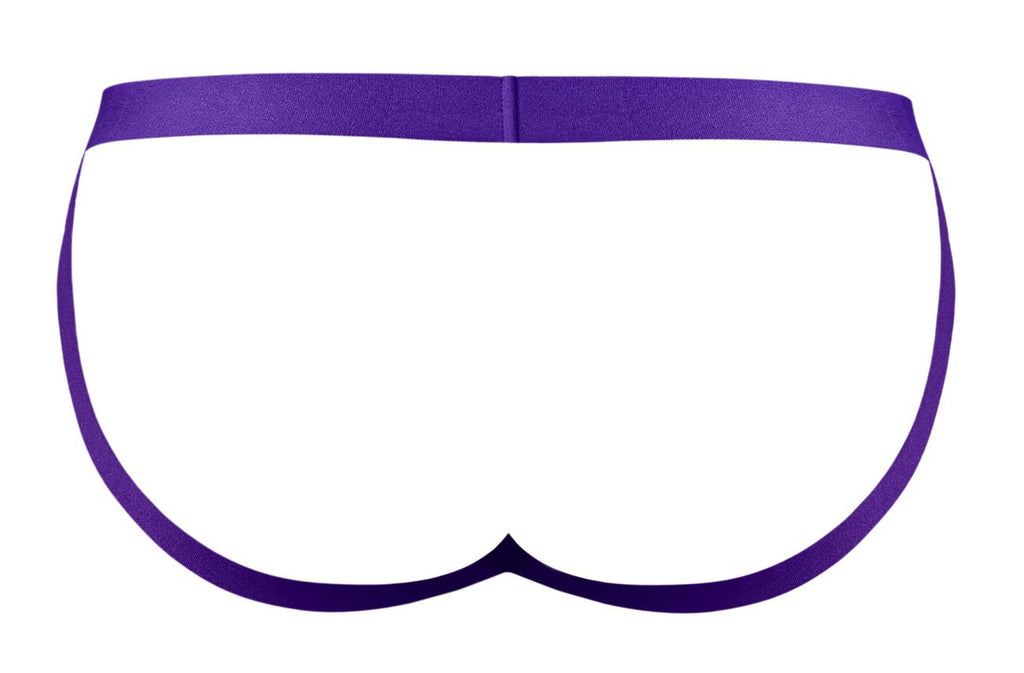 Male Power Men's Underwear 350-302 Eggplant Crossover Jock Color Plum