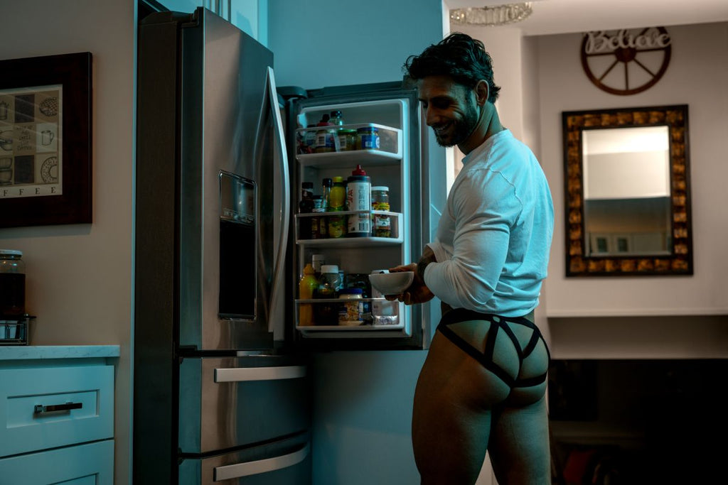 Male Power Men's Underwear 352-307 Mesh 2 Strappy Ring Jockstrap Color Black