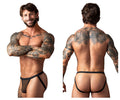 Male Power Men's Underwear 388-11C Fishnet 2 Jockstrap Color Black