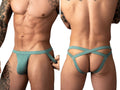 Male Power Men's Underwear 394-308 Eco Cozy Jockstrap Color Green