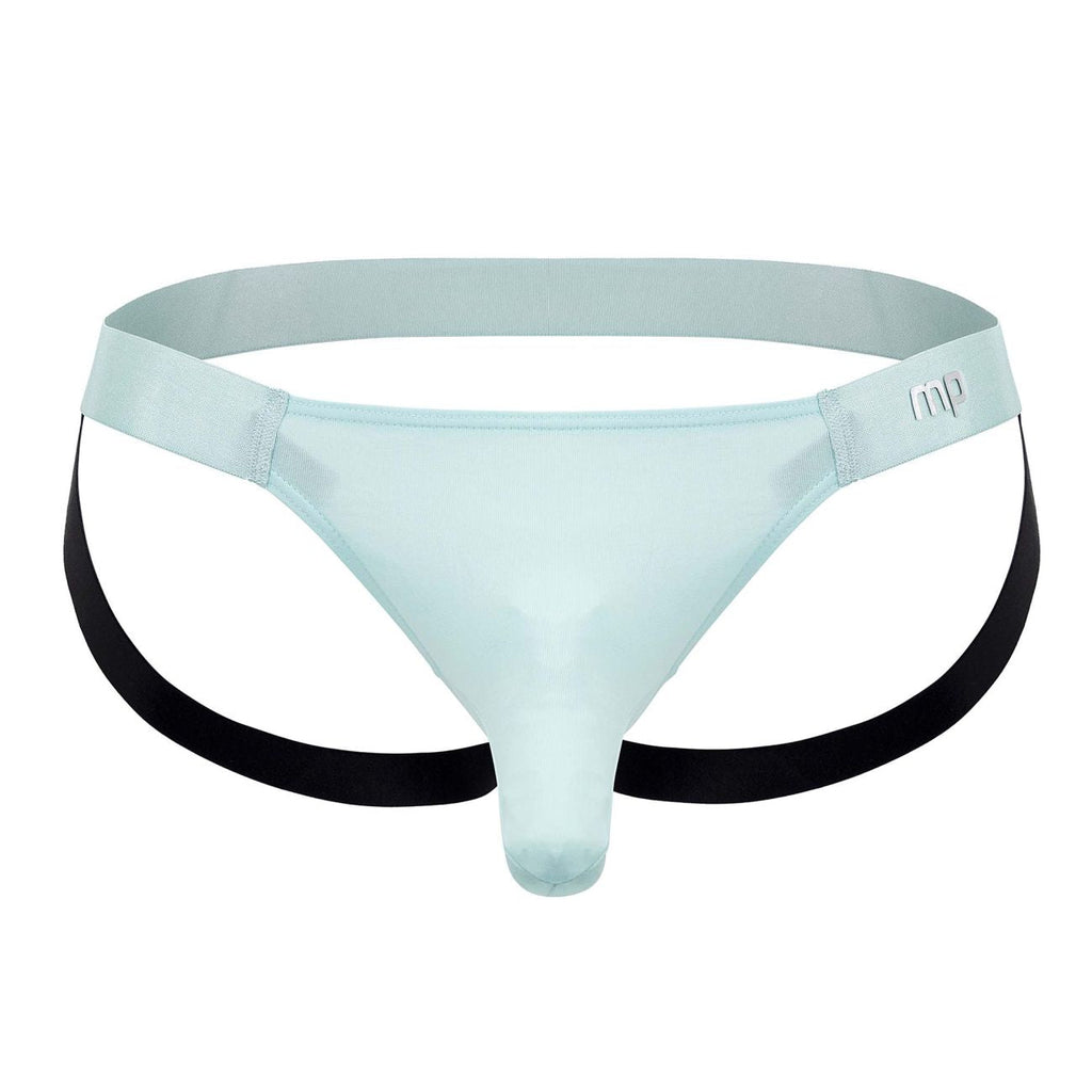 Male Power Men's Underwear 399-281 Easy Breezy Jock Sleeve Color Aqua