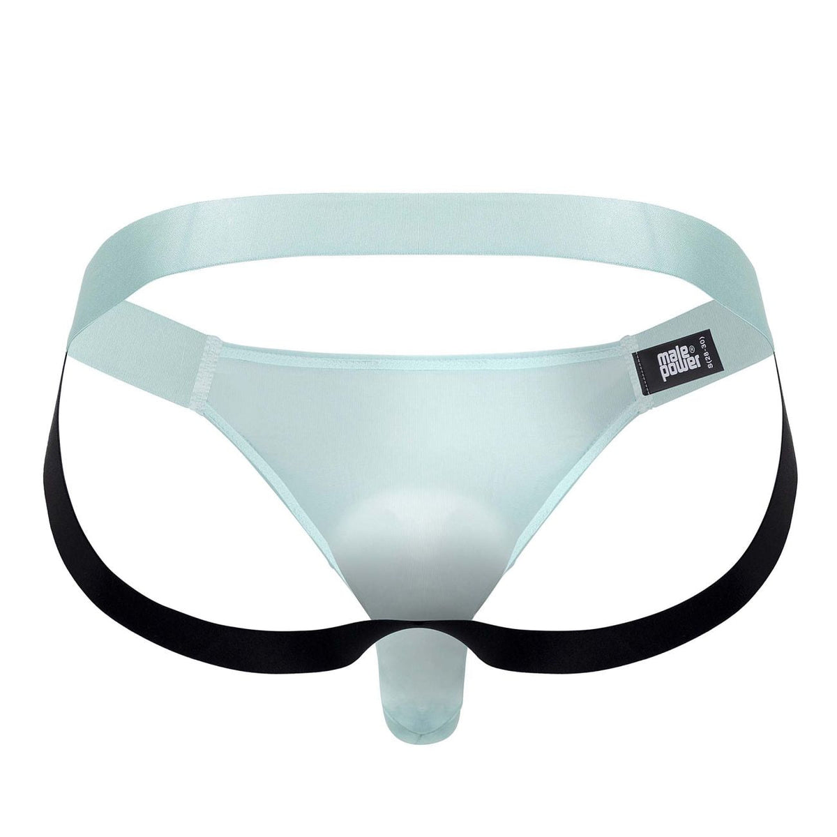 Male Power Men's Underwear 399-281 Easy Breezy Jock Sleeve Color Aqua