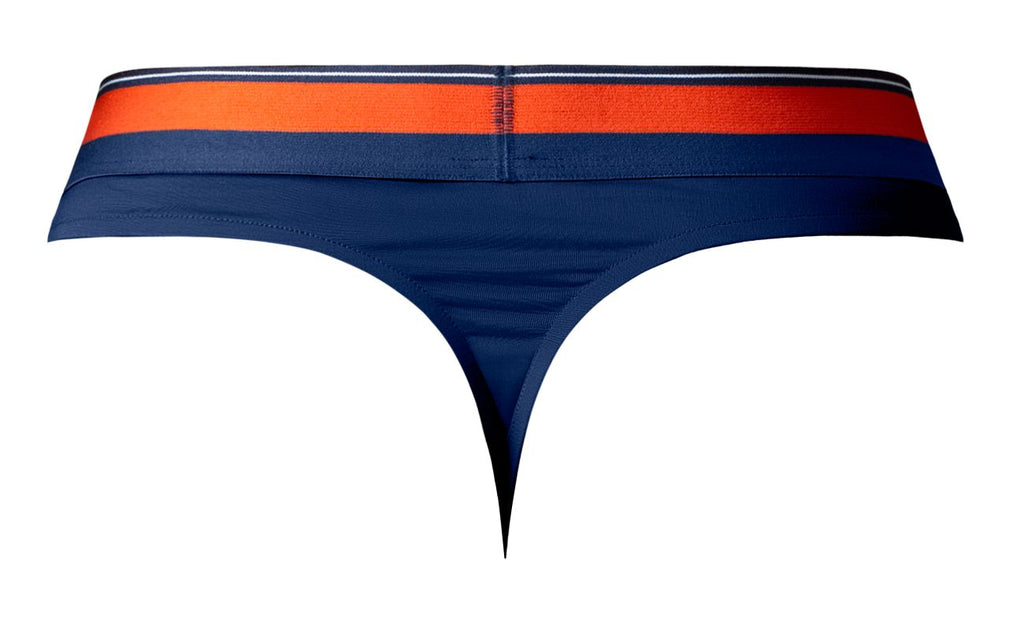 Male Power Men's Underwear 412-299 Soo Cumfy Thongs Color Navy