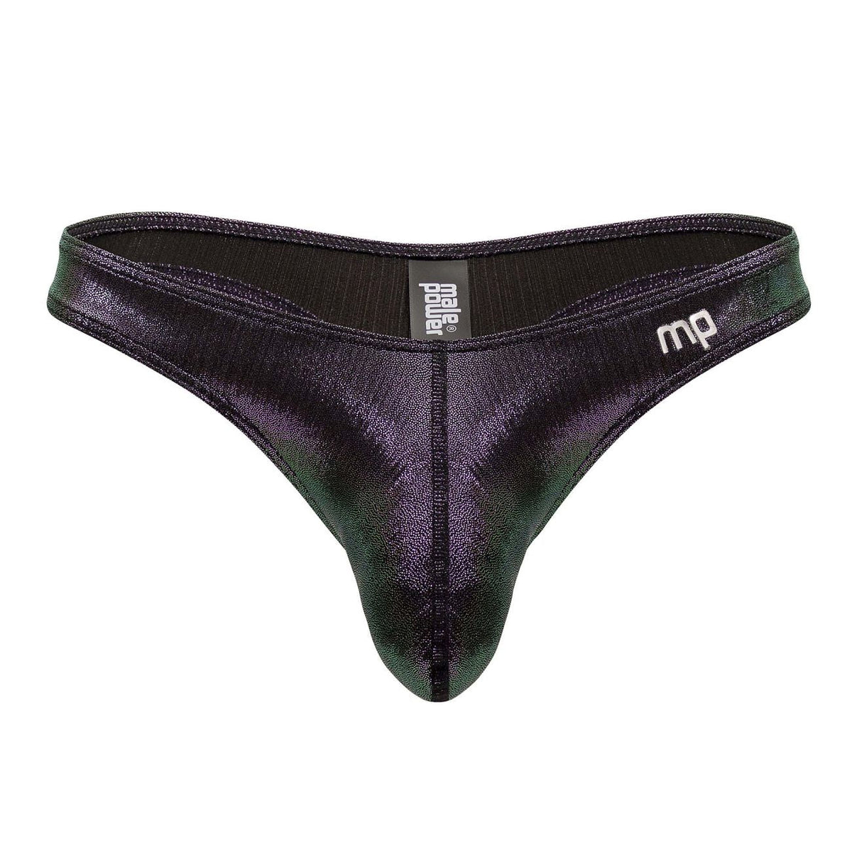Male Power Men's Underwear 443-277 Hocus Pocus Uplift Bong Thong Color Purple