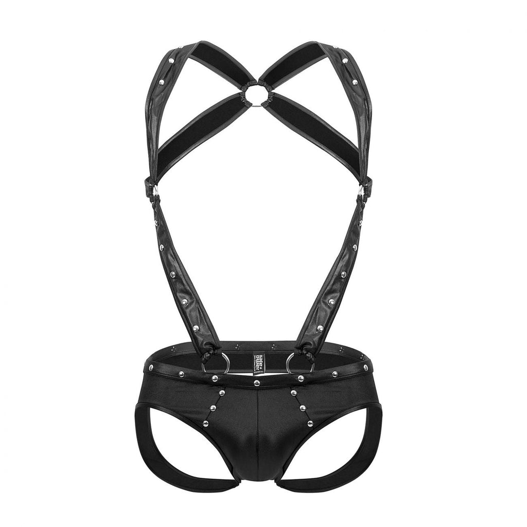 Male Power Men's Underwear PAK-154 Fetish Uranus Jockstrap Color Black