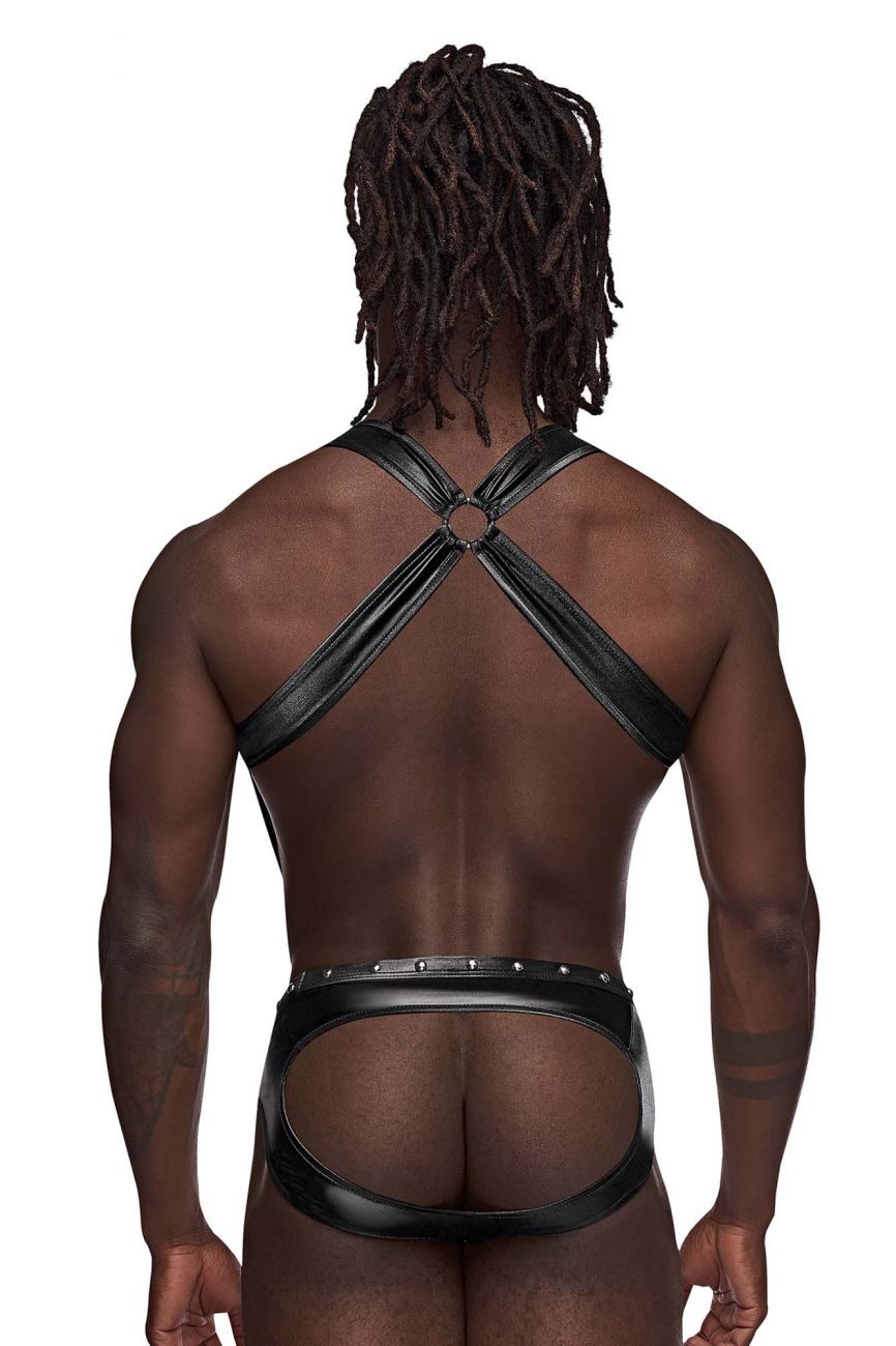 Male Power Men's Underwear PAK-154 Fetish Uranus Jockstrap Color Black