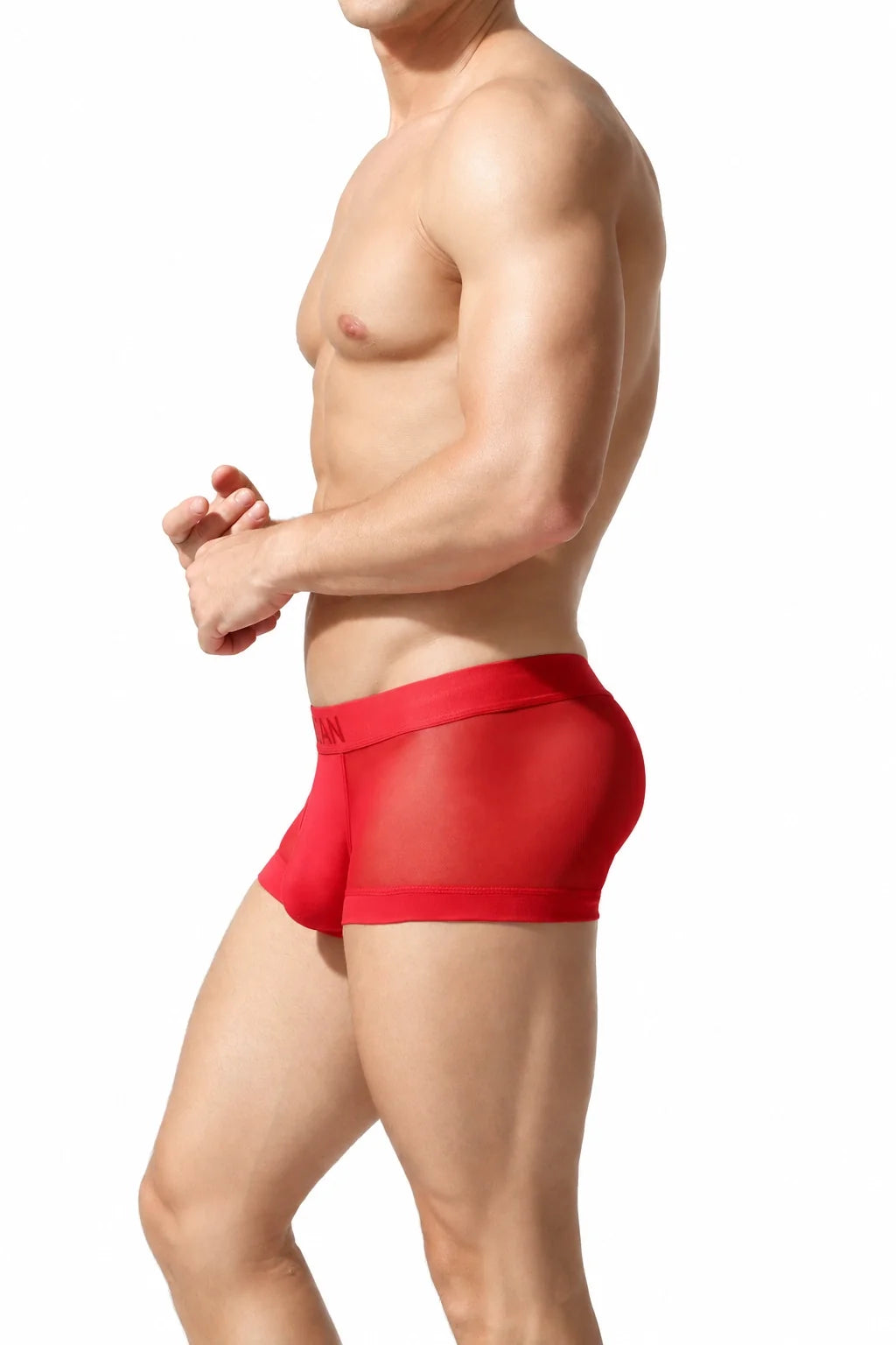 Men’s Transparent Boxer Briefs – Breathable & Sexy