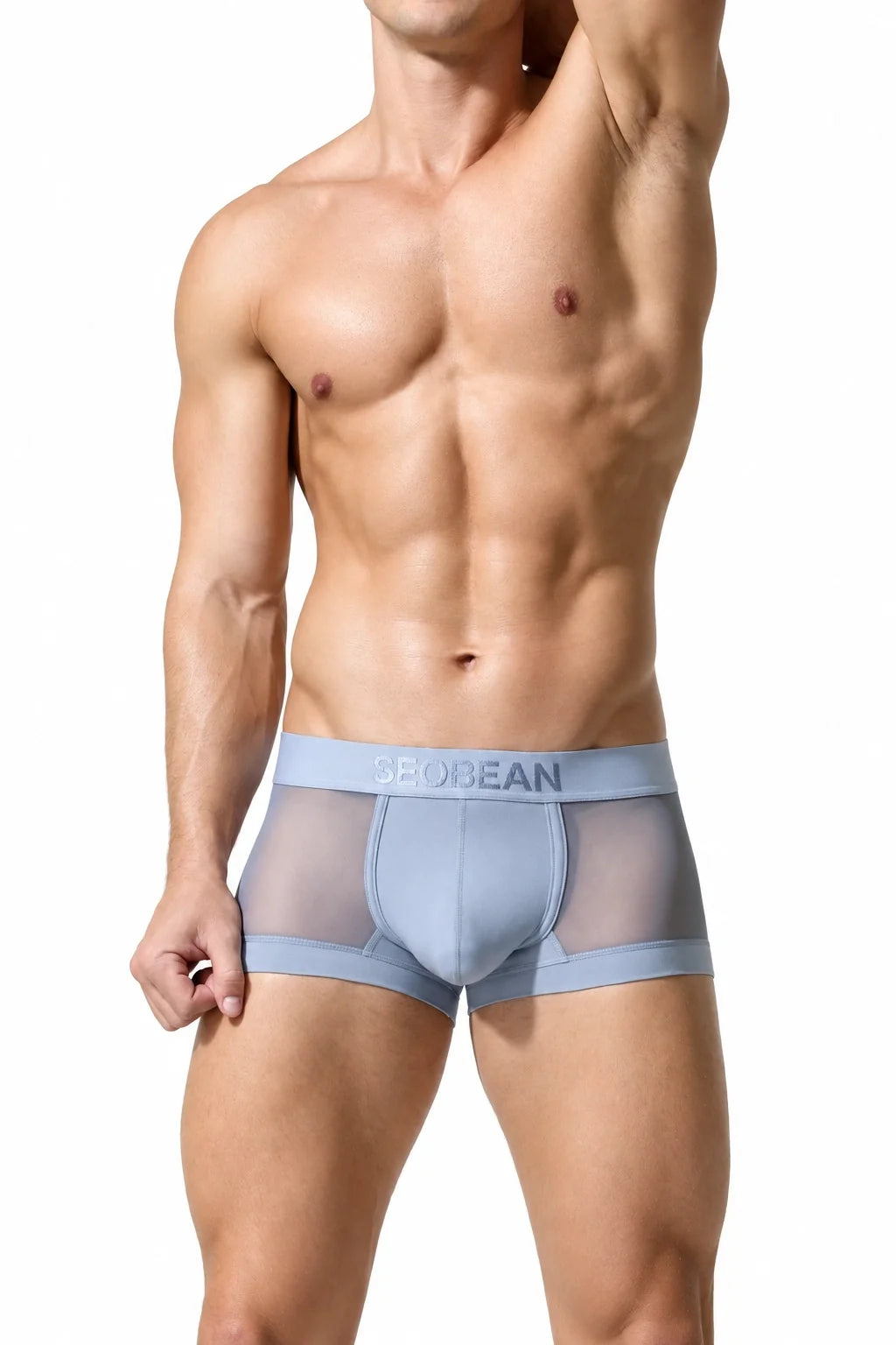 Men’s Transparent Boxer Briefs – Breathable & Sexy