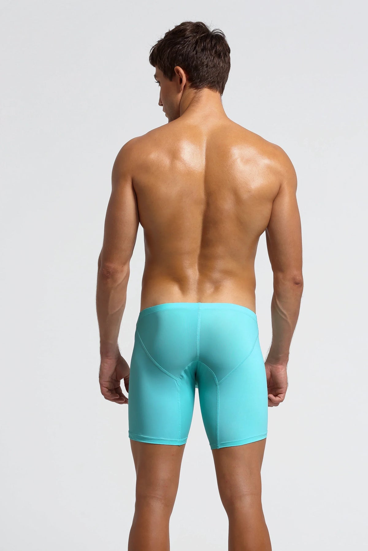 Men’s Long Boxer Shorts - Compression Fit, Soft & Stretchable