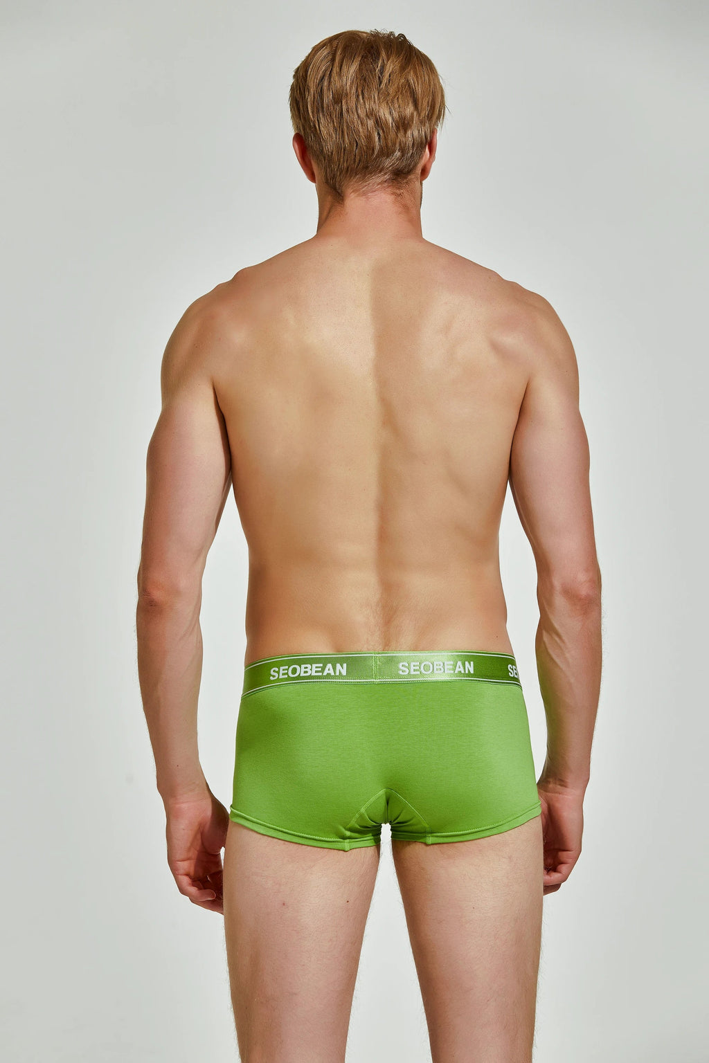 Pastel Cotton Boxer Briefs for Men