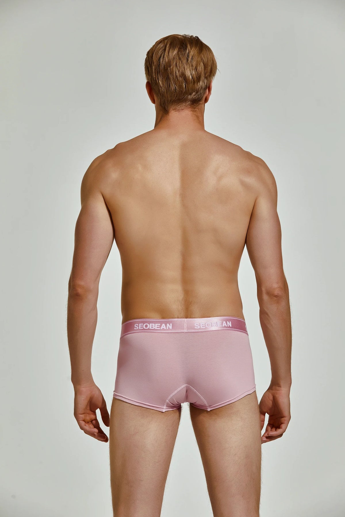 Pastel Cotton Boxer Briefs for Men