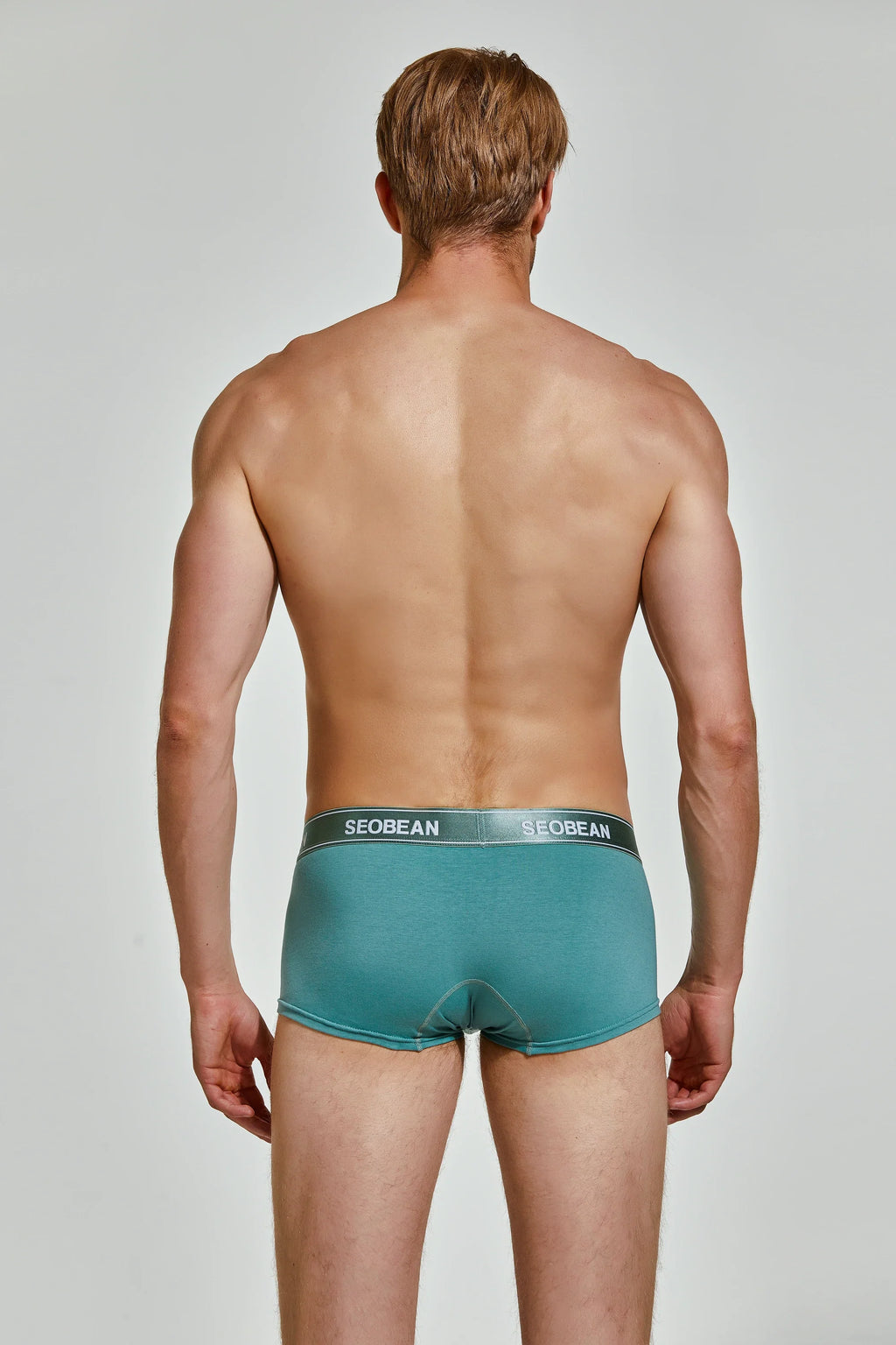 Pastel Cotton Boxer Briefs for Men