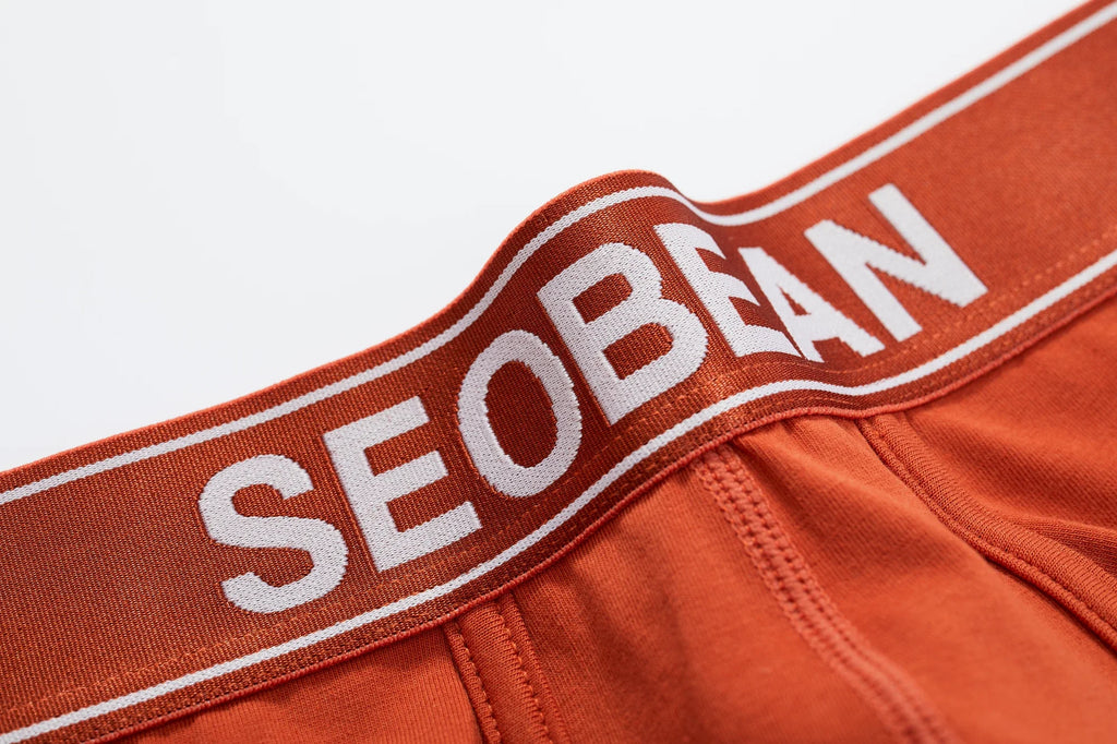 Pastel Cotton Boxer Briefs for Men