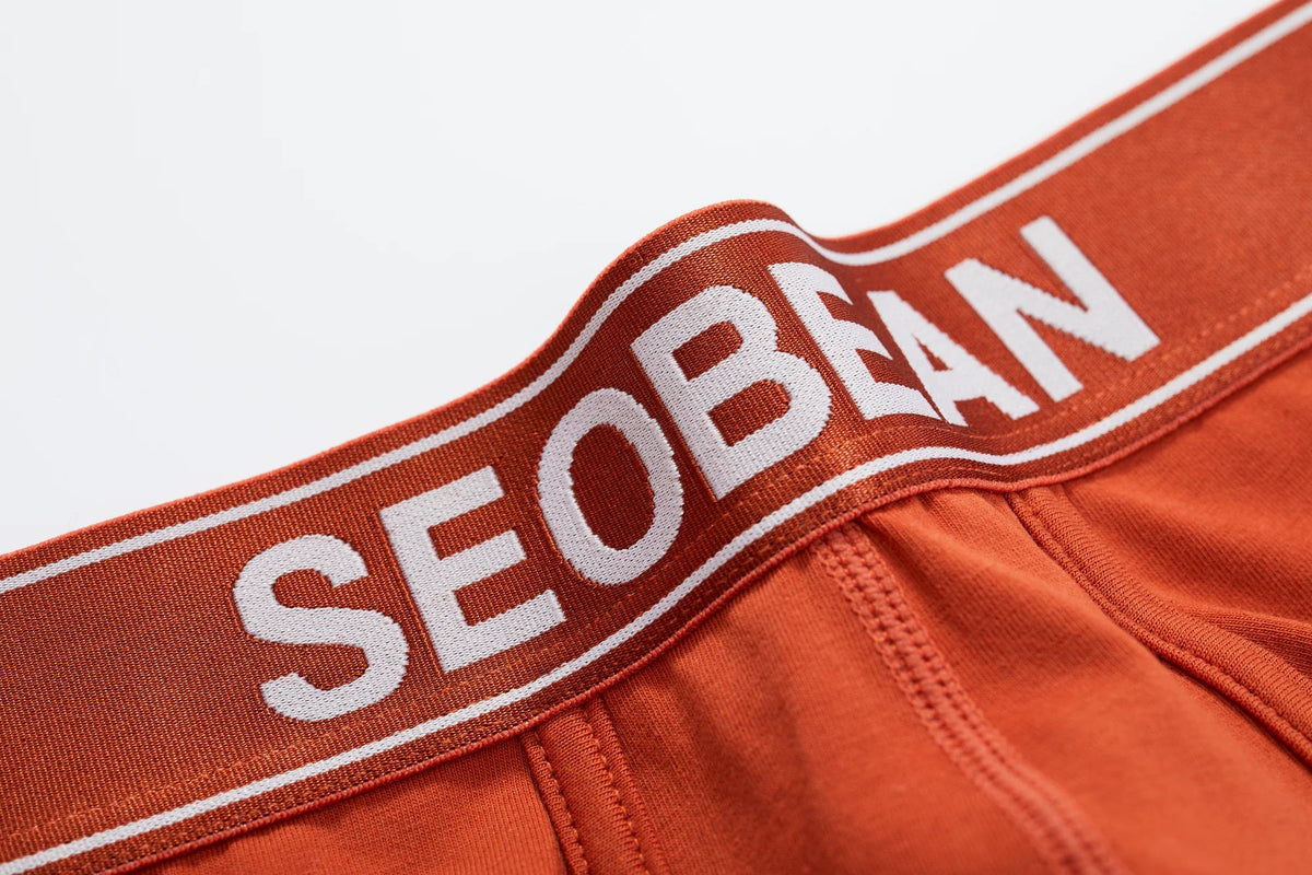 Pastel Cotton Boxer Briefs for Men