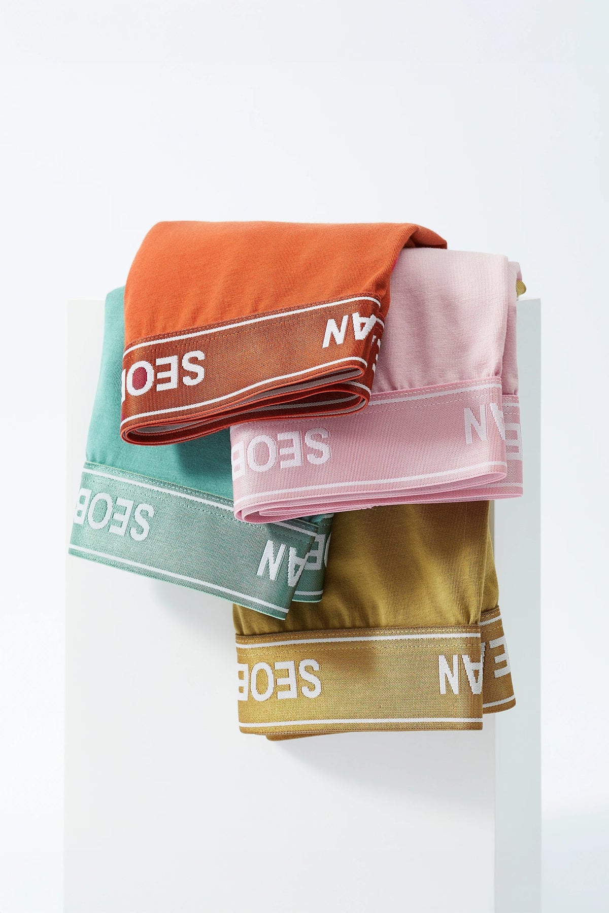 Pastel Cotton Boxer Briefs for Men