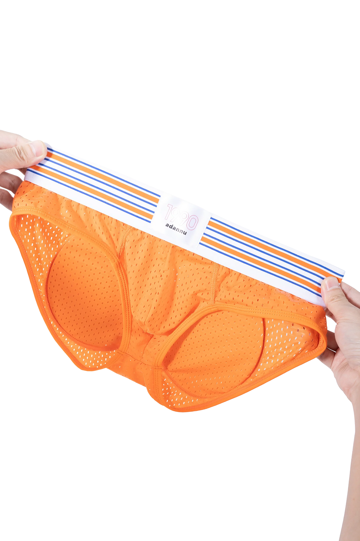 Men’s Mesh Briefs with Detachable Padding for Enhanced Shape