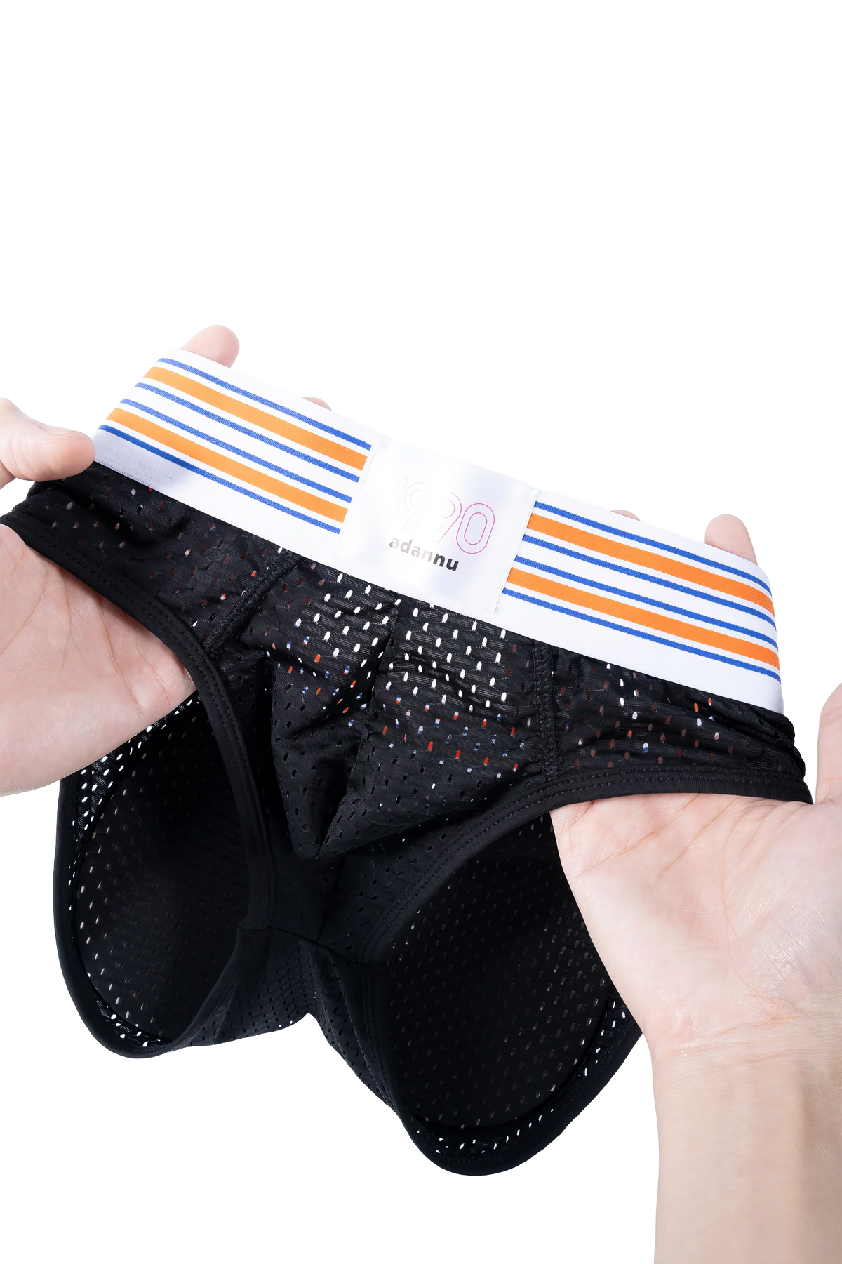 Men’s Mesh Briefs with Detachable Padding for Enhanced Shape