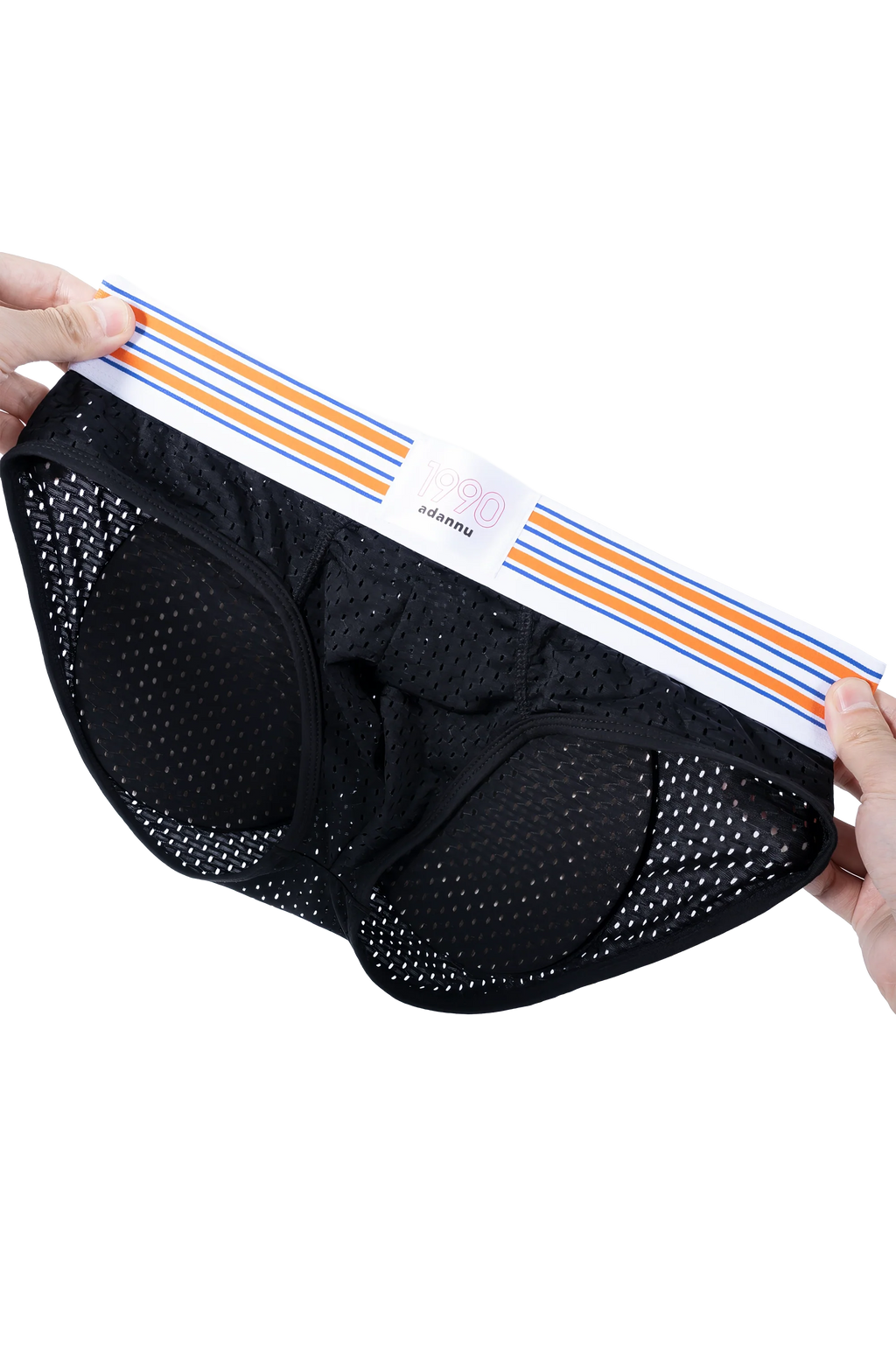 Men’s Mesh Briefs with Detachable Padding for Enhanced Shape