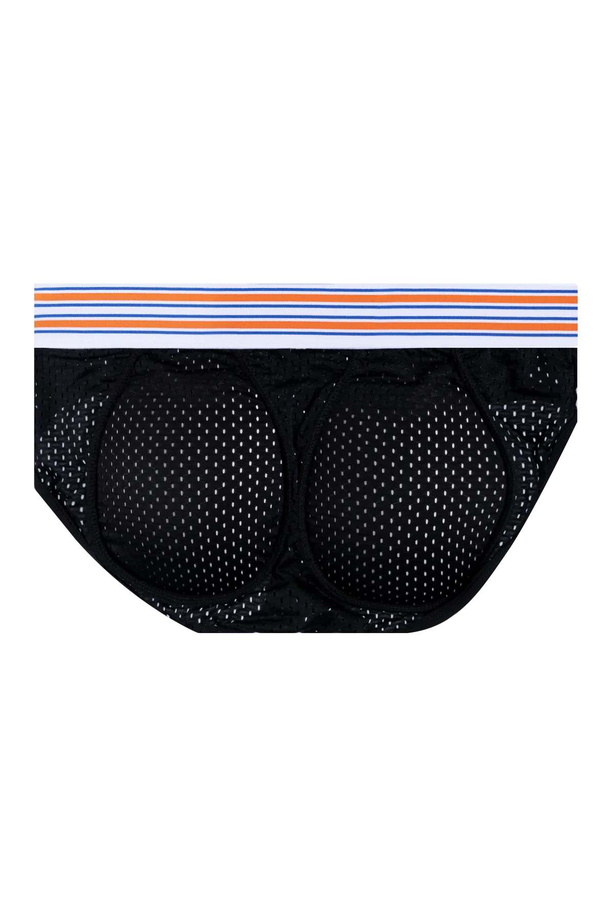 Men’s Mesh Briefs with Detachable Padding for Enhanced Shape