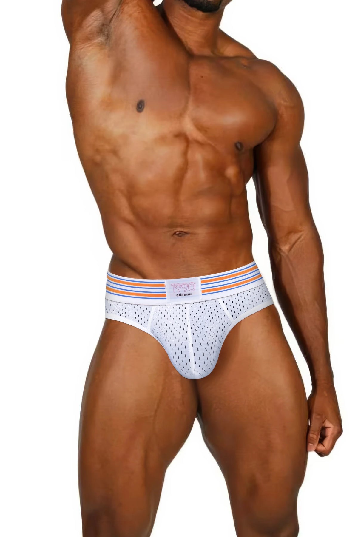 Men’s Mesh Briefs with Detachable Padding for Enhanced Shape