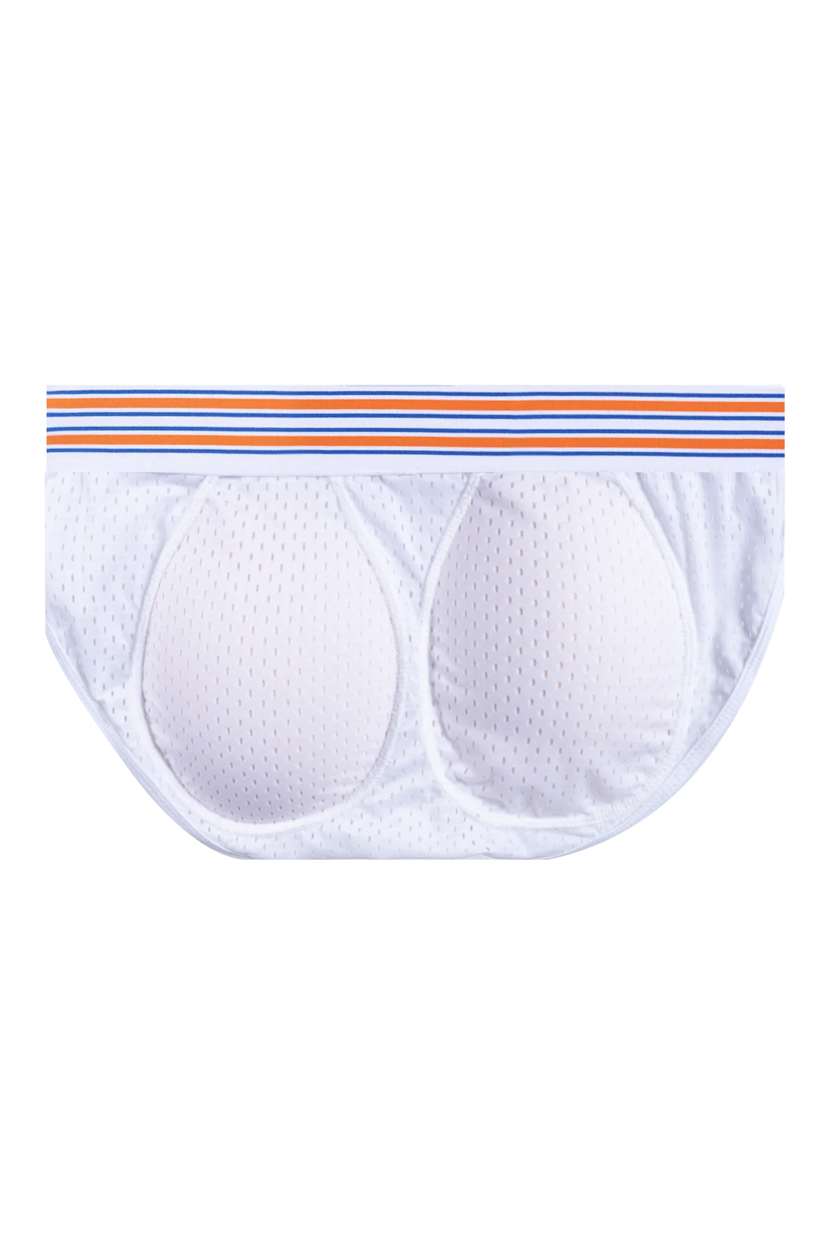 Men’s Mesh Briefs with Detachable Padding for Enhanced Shape